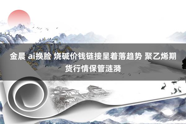 金晨 ai换脸 烧碱价钱链接呈着落趋势 聚乙烯期货行情保管涟漪